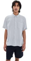 Barbour Deerpark Summer Fit Shirt Navy In Navy