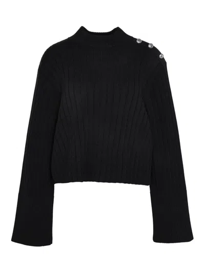 Barbour Delia Knitted Sweater In Black