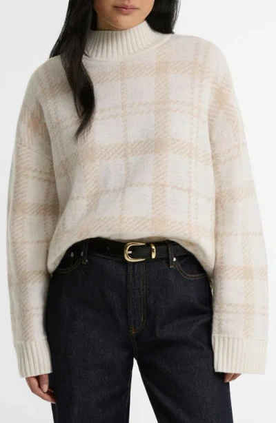 Barbour Delilah Knitted Mock Neck Sweater In Gold