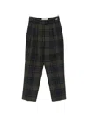 Barbour Checked Straight-leg Trousers In Multi