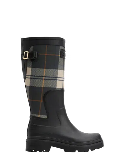 Barbour Dena Rubber Boot In Multi