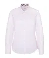 Barbour Derwent Long-sleeved Shirt In Pink
