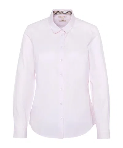 Barbour Derwent Long-sleeved Shirt In Pink