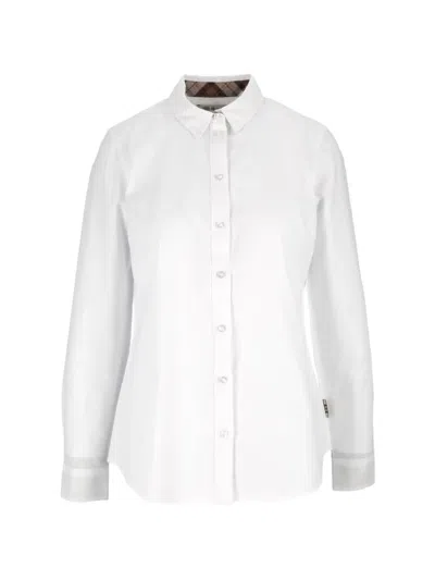 Barbour Derwent Long-sleeve Shirt In White