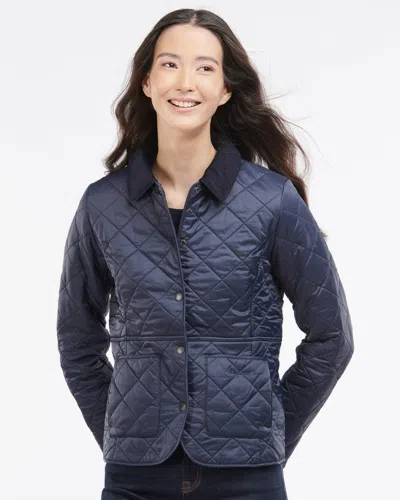 Barbour Deveron Polarquilt Womens Jacket In Blue