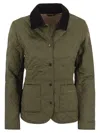 BARBOUR DEVERON QUILTED BUTTONED JACKET