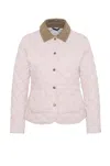Barbour Deveron Quilted Jacket Primrose Pink