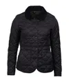 Barbour Deveron Quilt Jacket In Black