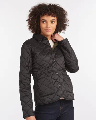 Barbour Deveron Quilted Womens Jacket In Multi