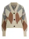 Barbour Long Sleeve Sweater In Neutral