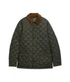 Barbour Liddesdale Quilted-pattern Jacket In Green