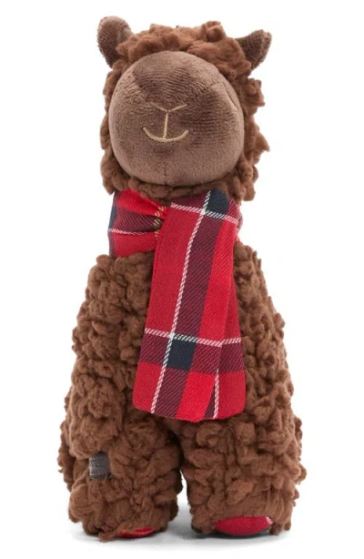 Barbour Dog Llama Toy In Brown