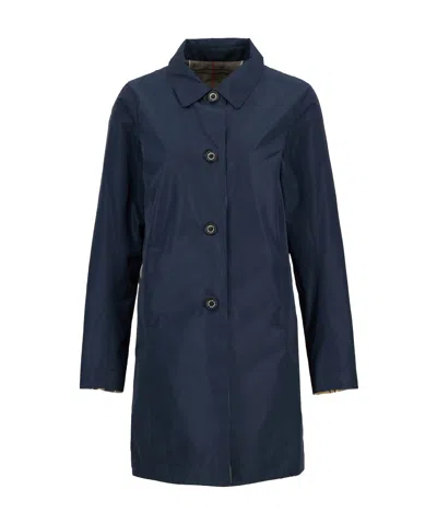 BARBOUR BARBOUR STRAIGHT HEM BUTTONED COAT