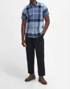 Barbour Doughill S/s Shirt In Berwick Blue In Multi