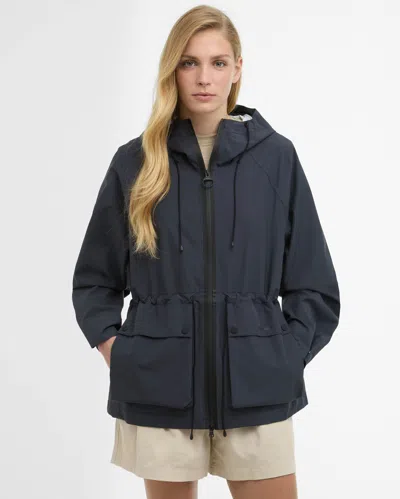 Barbour Dovecragg Womens Waterproof Jacket In Blue