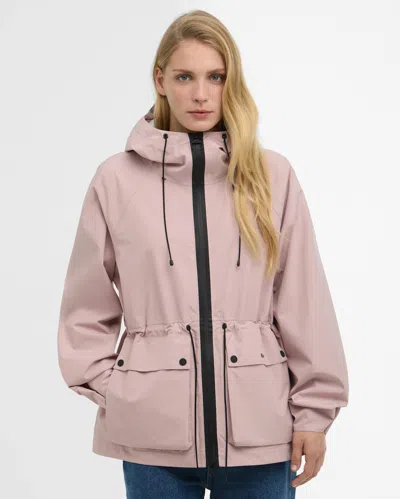 Barbour Dovecragg Womens Waterproof Jacket In Pink