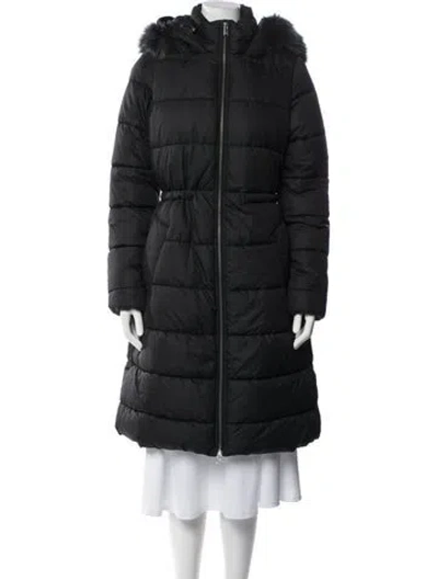 Pre-owned Barbour Down Coat In Blue