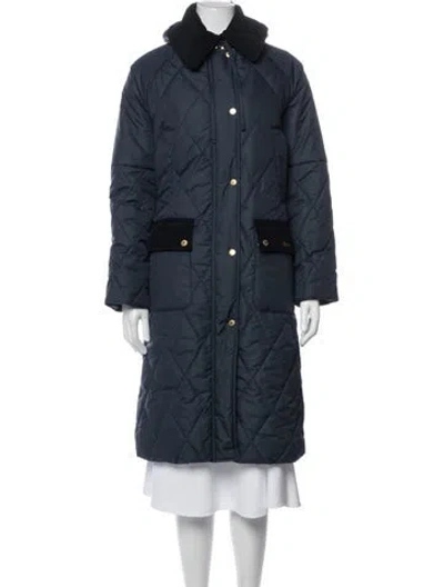 Pre-owned Barbour Down Coat W/ Tags In Blue