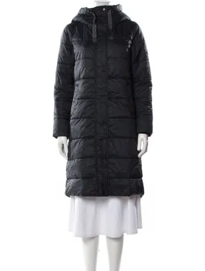 Pre-owned Barbour Down Down Coat In Blue