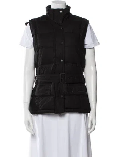 Pre-owned Barbour Down Jacket In Black