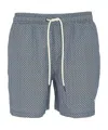 Barbour Drawstring Swim Trunks In Blue