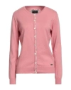 Barbour Dress Tartan Woman Cardigan Pink Size 6 Cotton, Cashmere In Pink