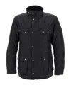 Barbour Duke Jacket In Waxed Cotton In Black