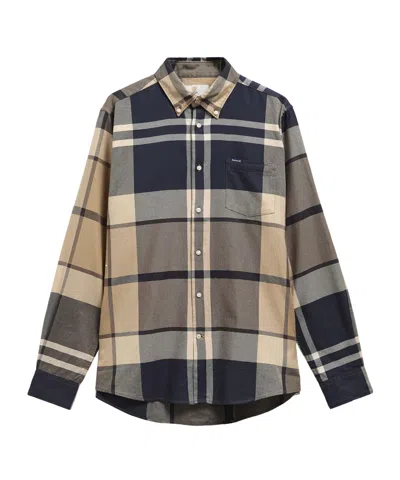 Barbour Dunoon Long Sleeved Shirt In Black