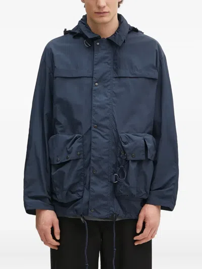 Barbour Durham Jacket In Blue