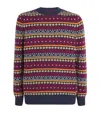 Barbour Easdale Fair Isle Sweater In Multi