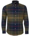 Barbour Edderton Tailored Fit Shirt In Green