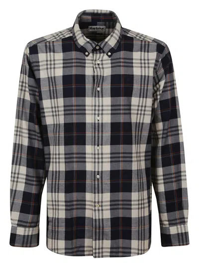 Barbour Edgar Tailored Shirt In Gray