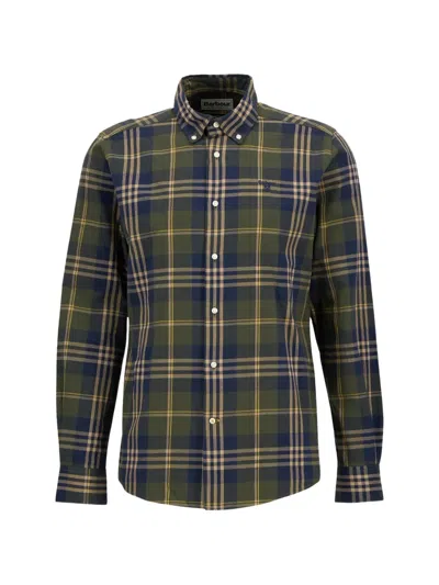 Barbour Edgar Tartan-print Button-down Shirt In Multi