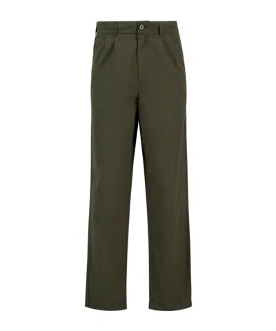 Barbour Elastic Waist Trousers In Green