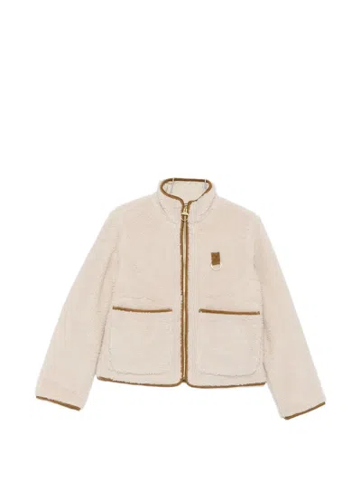 Barbour Elenora Zip-up Jacket In Neutral