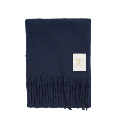 Barbour Ellison Scarf In Blue