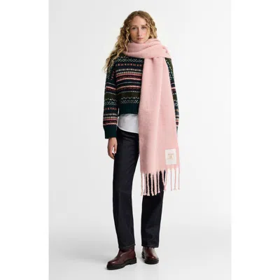 Barbour Ellison Scarf In Candy Pink