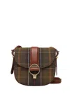 Barbour Elm Tartan Crossbody Bag In Multi