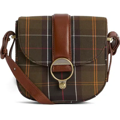 Barbour Elm Tartan Crossbody Bag In Multi