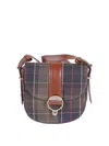 Barbour Elm Tartan Xbody Bag In Multi