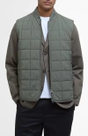 Barbour Elmstone Quilted Vest In Uniform Green
