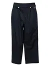 Barbour Elsie Cotton Sateen Pants In Black