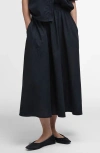 Barbour Elsie Midi Skirt In Black