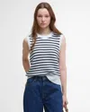 Barbour Emberly Womens Sleeveless Knitted Tank In White