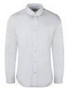 Barbour Embroidered Button-down Shirt In White