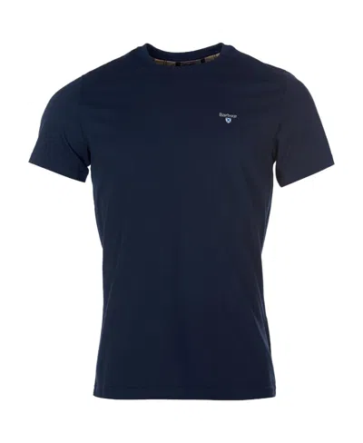 Barbour Tartan Sports T-shirt In Blue