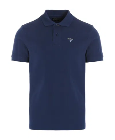 Barbour Logoed Polo Shirt In Black