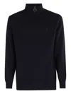 Barbour Embroidered-logo Sweater In Black