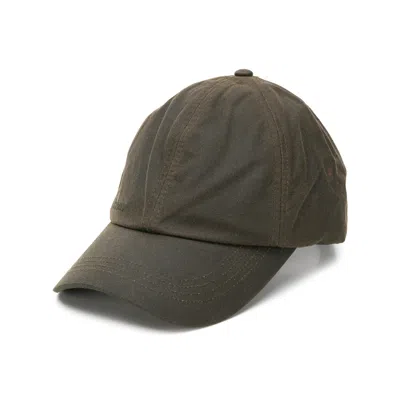 Barbour Embroidered-logo Baseball Cap In Black