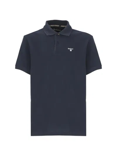 Barbour Mens Sports Polo Shirt New Navy In Blue